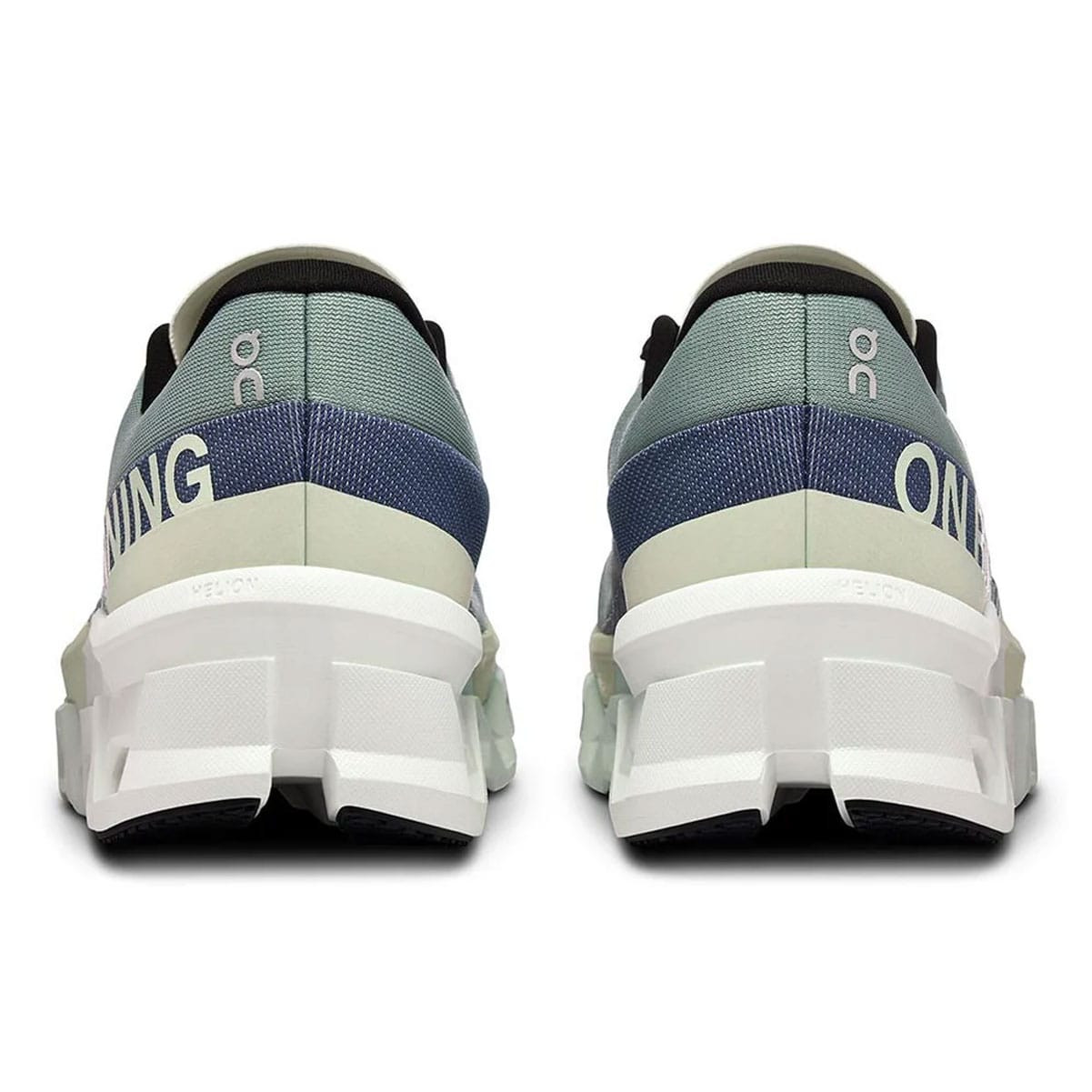 On CloudMonster 2 mineral/aloe ウィメンズ26cm ON FOOTWEAR Women's Cloudmonster 2 Mineral/Aloe Running Shoes