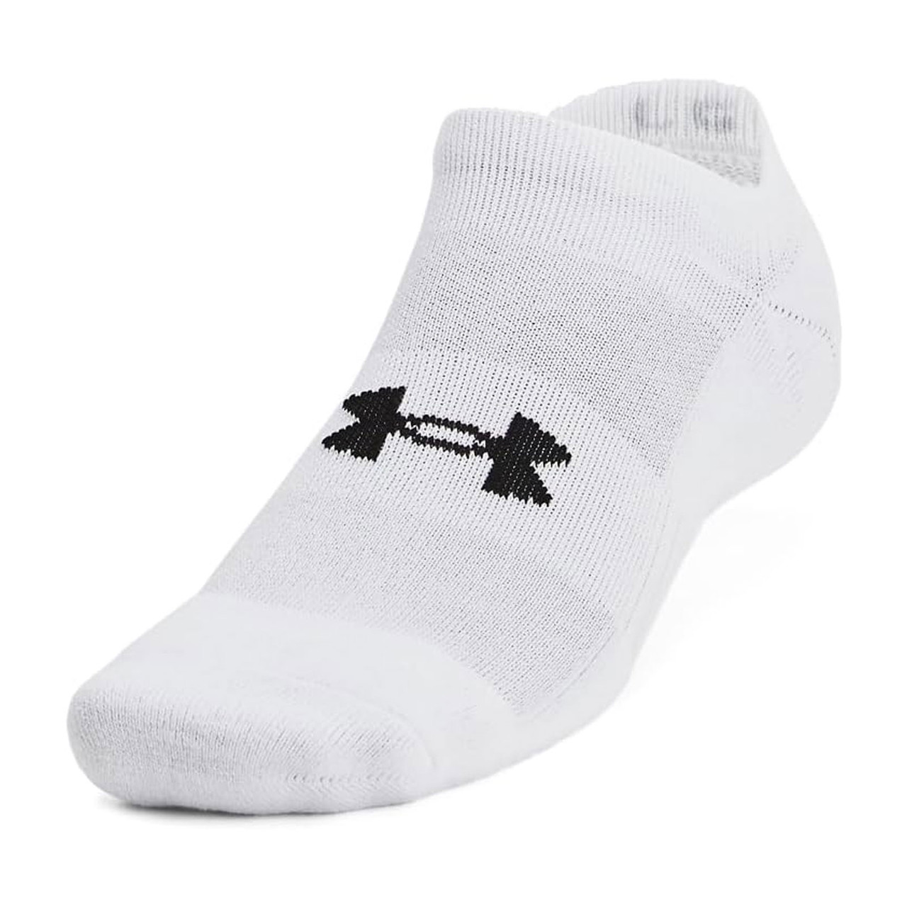 UNDER ARMOUR Unisex Training Cotton 6-Pack No Show Socks - Free