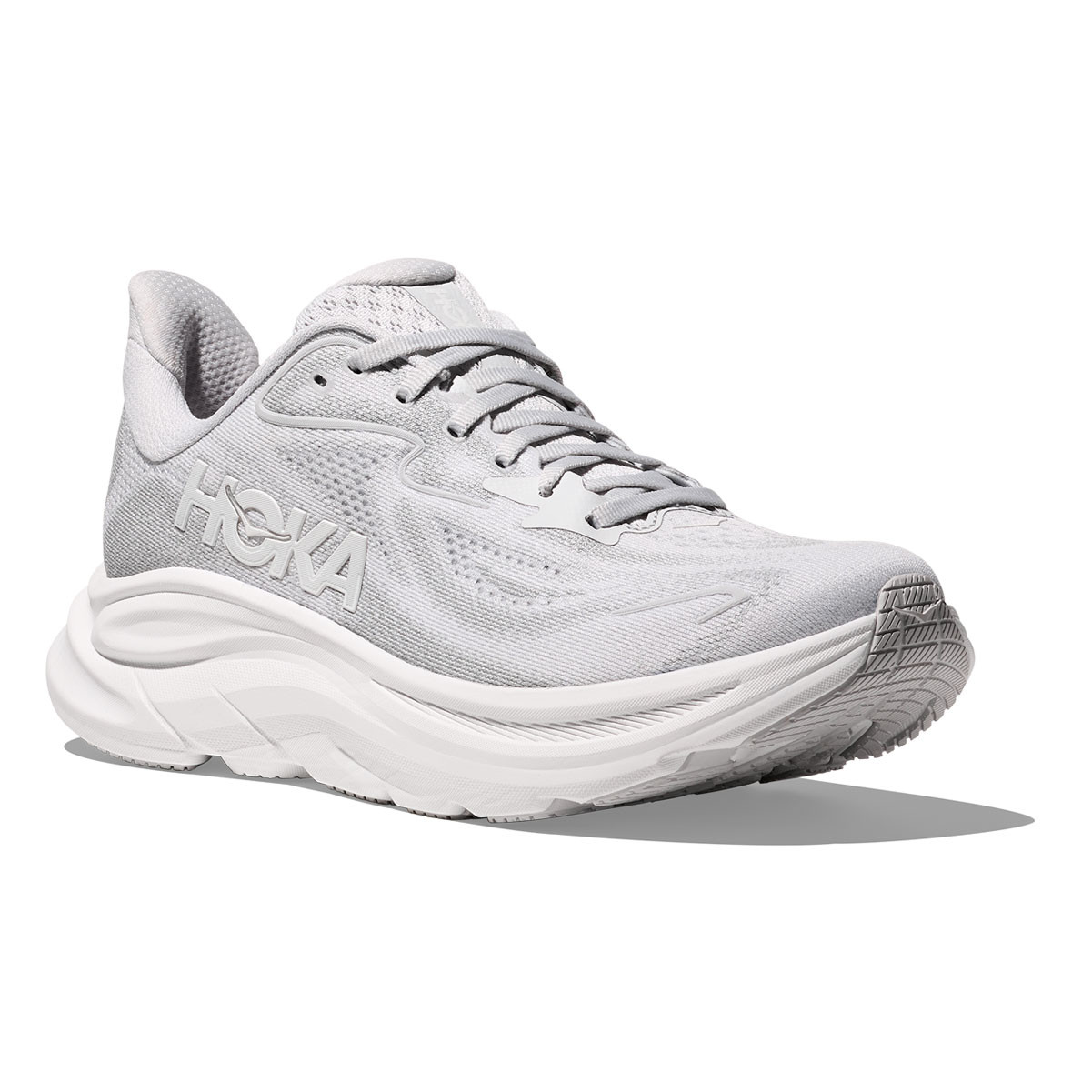 HOKA CLIFTON10WIDE 24.5レディーススニーカー HOKA Women's Clifton 10 Cosmic Grey/Stardust Running Shoes - Free