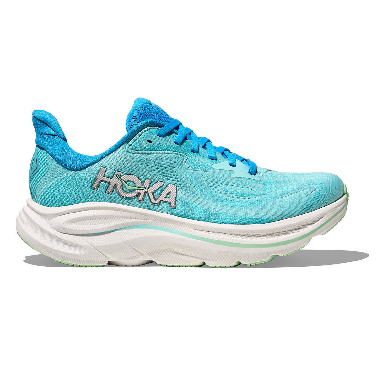 ［HOKA]ランニングシューズ レディース クリフトン 10ブルー24.0 cm HOKA Women's Clifton 10 Wide Skyward Blue/Cielo Blue Running Shoes