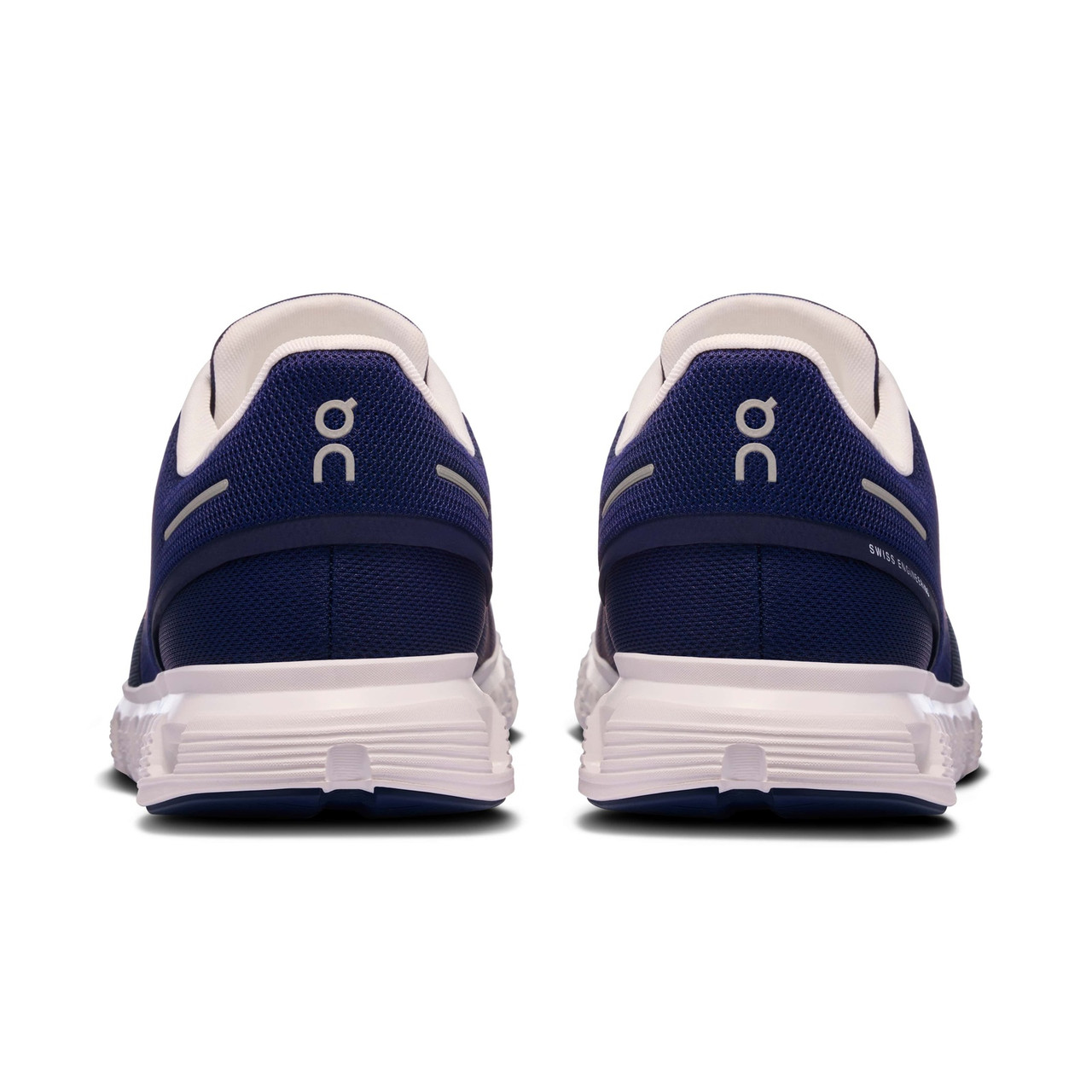 ON FOOTWEAR Men's Cloud 6 Midnight/White Running Shoes - Free Shipping