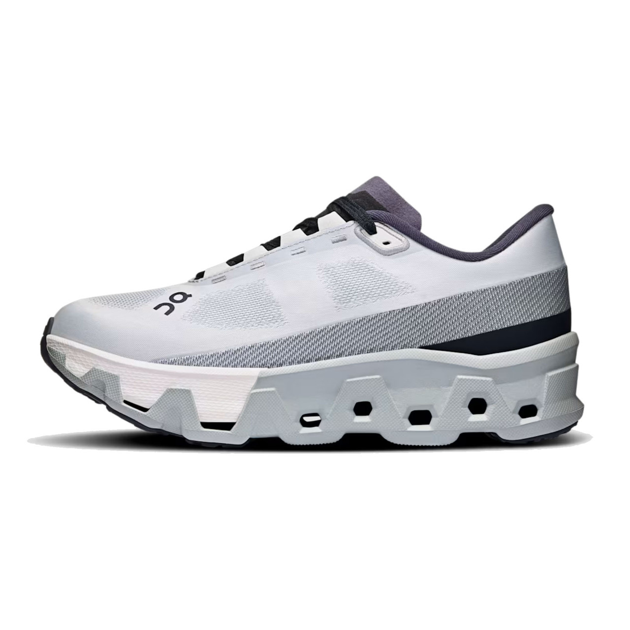 ON FOOTWEAR Women's Cloudmonster Hyper Glacier/Ivory Shoes - Free