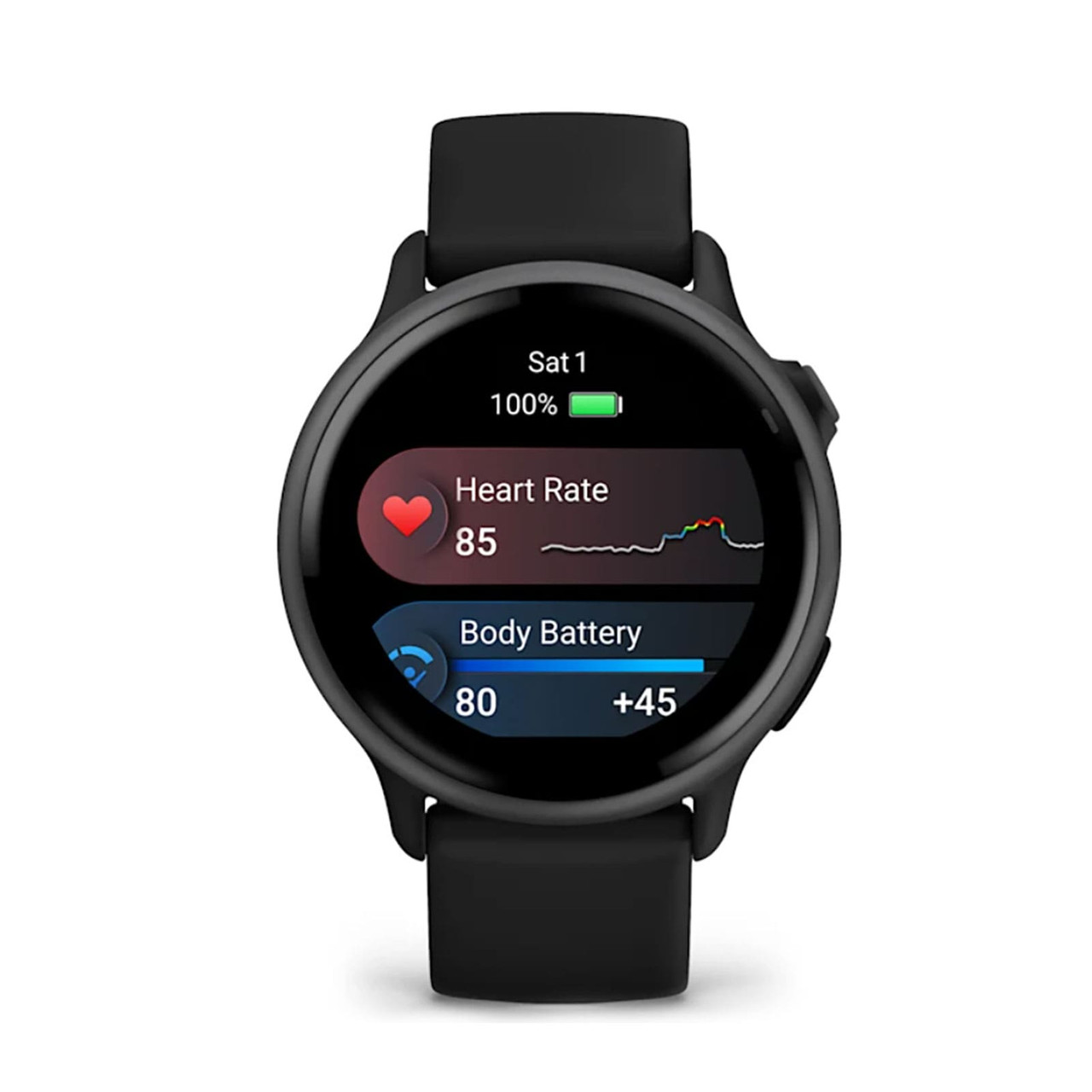 GARMIN Vivoactive 6 Slate/Black Band Smartwatch 010-02985-00