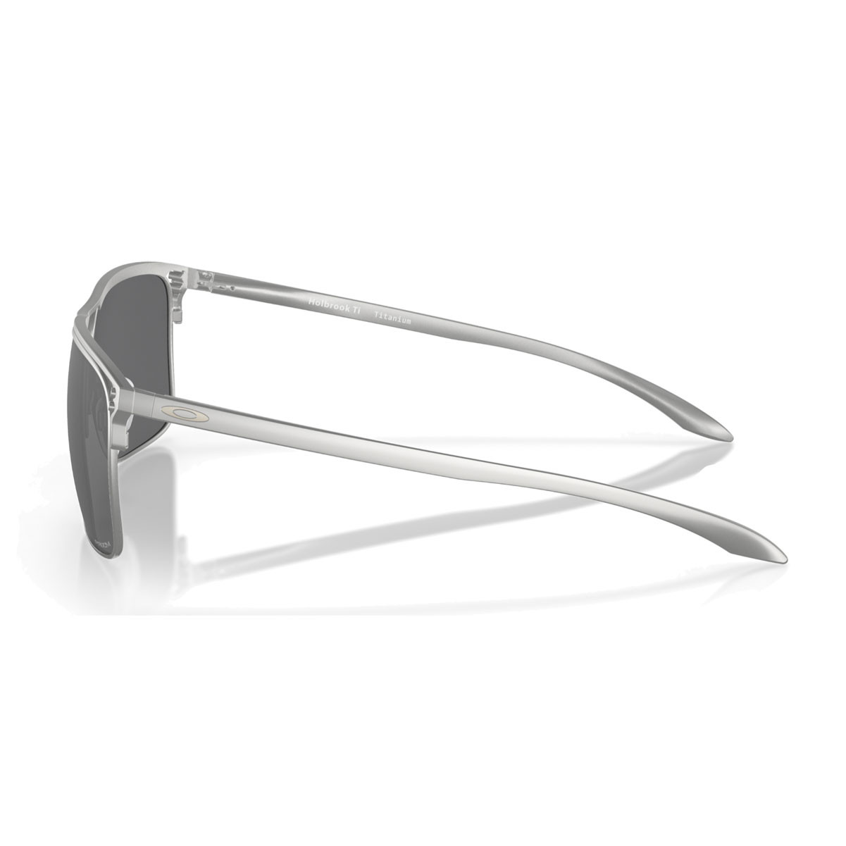 OAKLEY Holbrook TI Satin Chrome Frame/ Prizm Black Lenses Sunglass