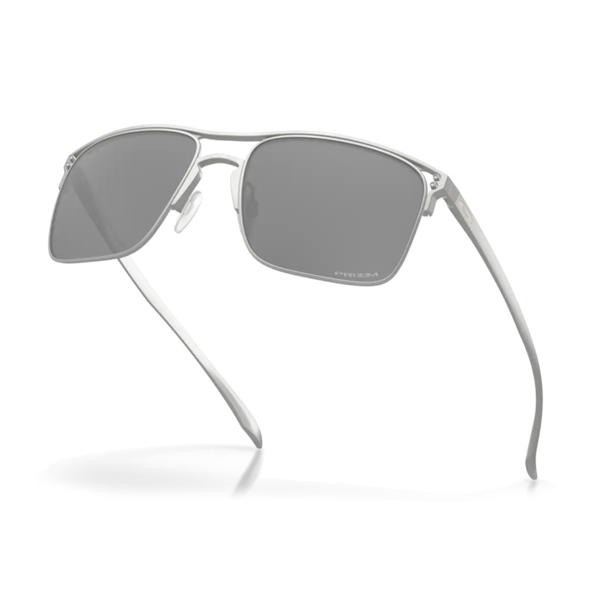 OAKLEY Holbrook TI Satin Chrome Frame/ Prizm Black Lenses Sunglass