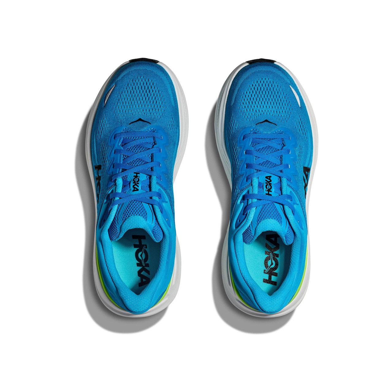 HOKA Men's Bondi 9 Wide Skyward Blue/Hoka Blue Running Shoes