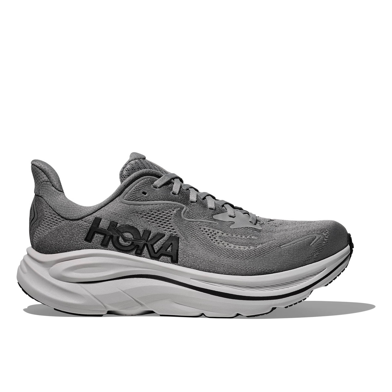 haco10 HOKA Men's Clifton 10 Wide Galactic Gray/Asteroid Running