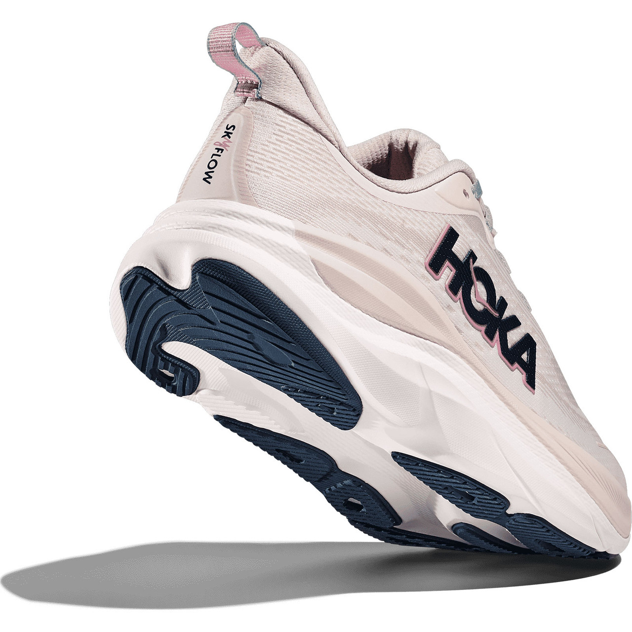 HOKA Women's Skyflow Rose Cream/Alabaster Shoes - Free Shipping