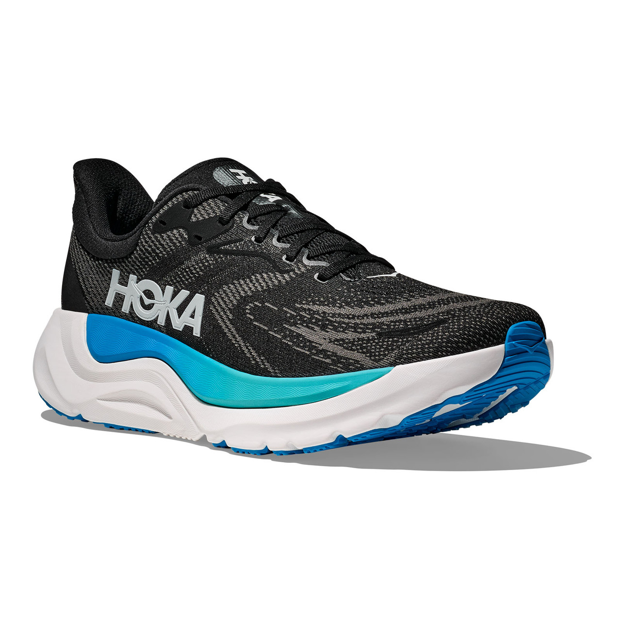 Hoka One One Men\'s Running Shoes Black Blue Size 12 Road Trail Sneakers HOKA Rocket X Trail Men main image 4