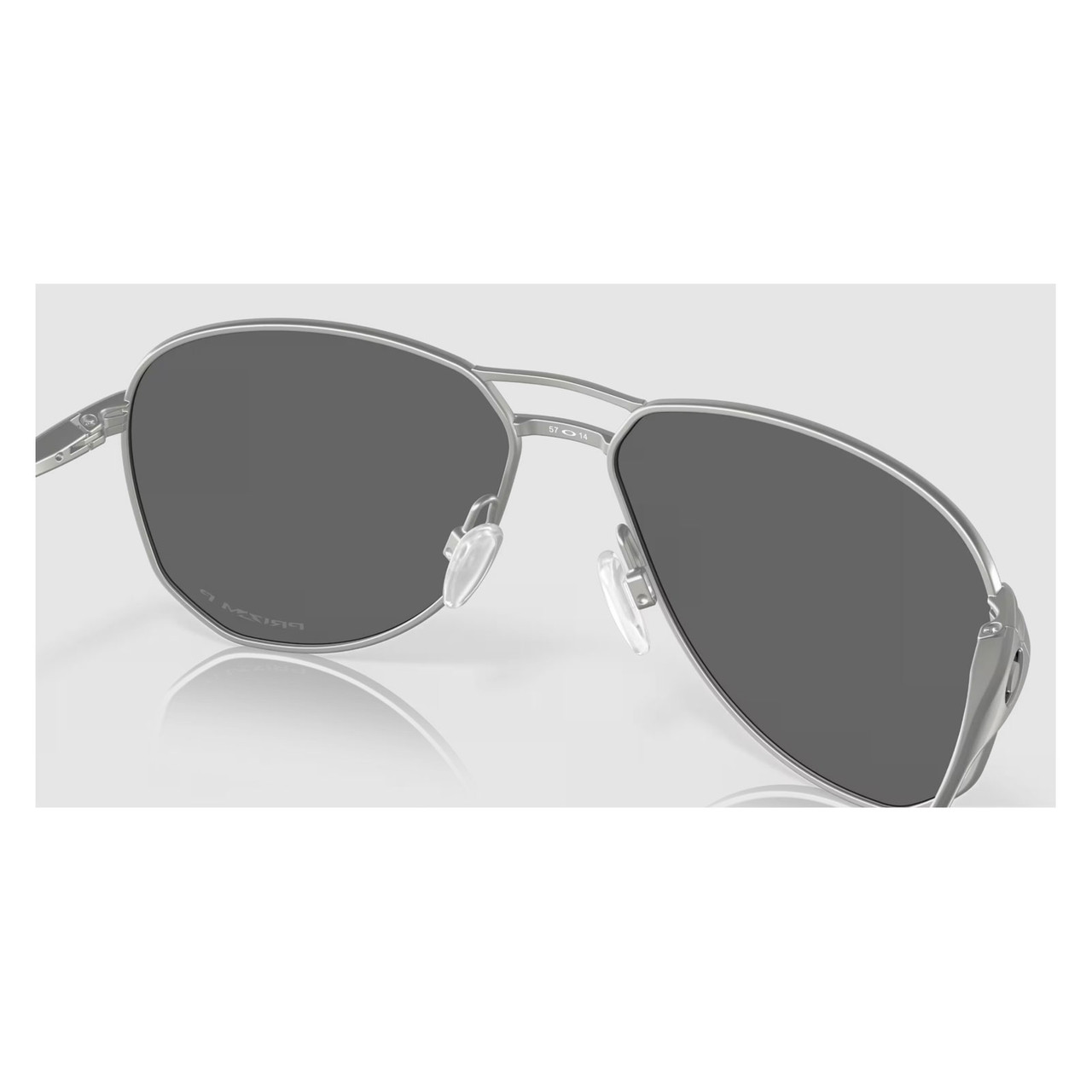 OAKLEY Contrail TI Satin Chrome Frame/ Prizm Black Polarized