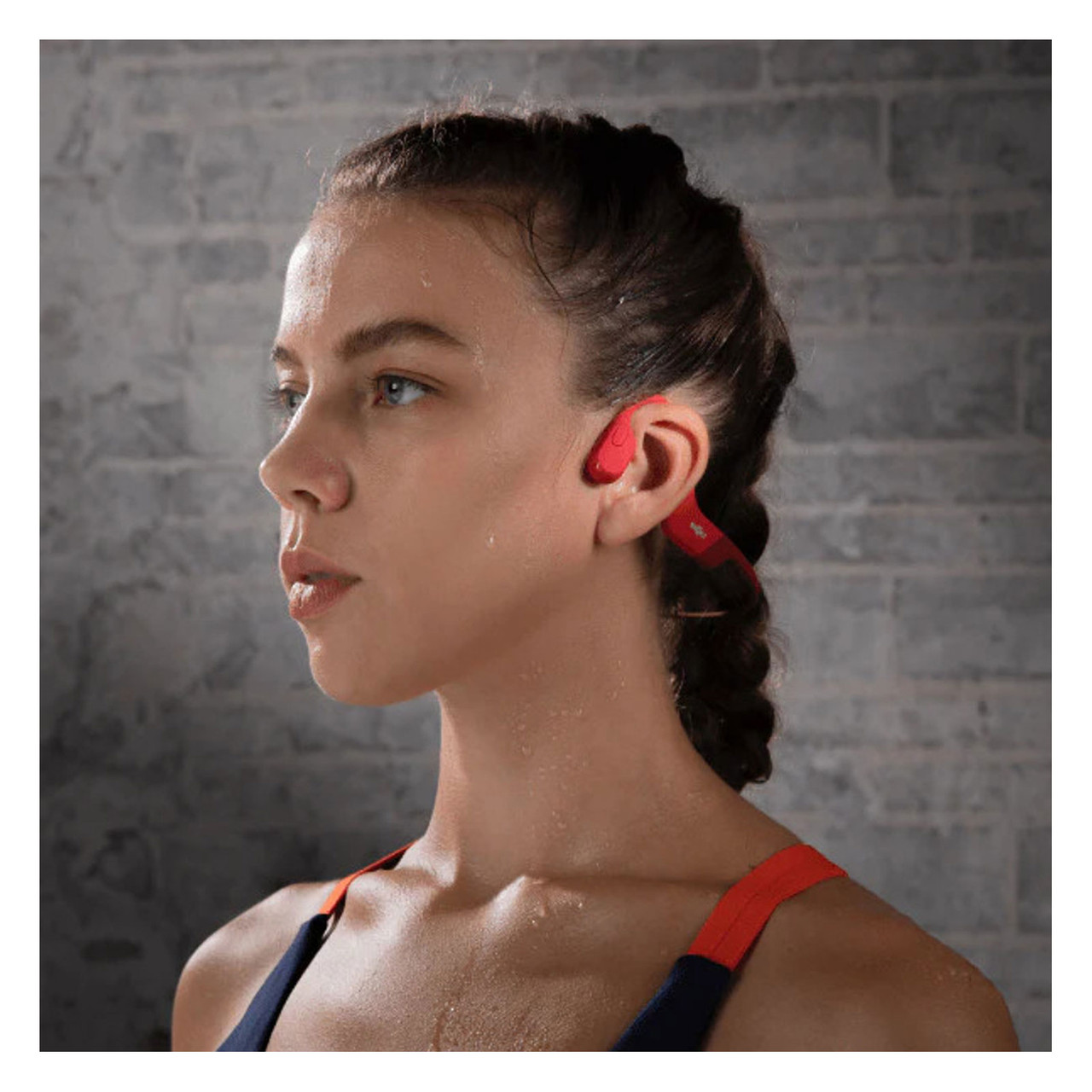 SHOKZ OPEN RUN レッド S803 SHOKZ OpenRun Wireless Open Ear Headphones Red S803 | eBay