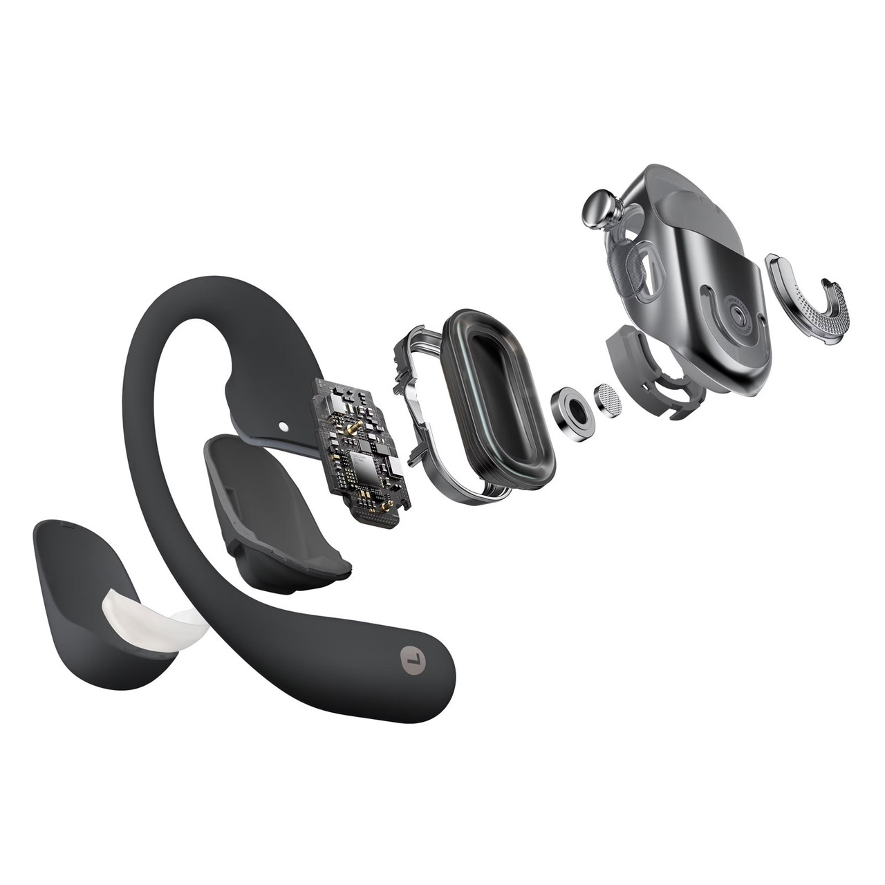 SHOKZ OPENFIT Blackケース付 Shokz Wireless Headphones - OpenFit - Black