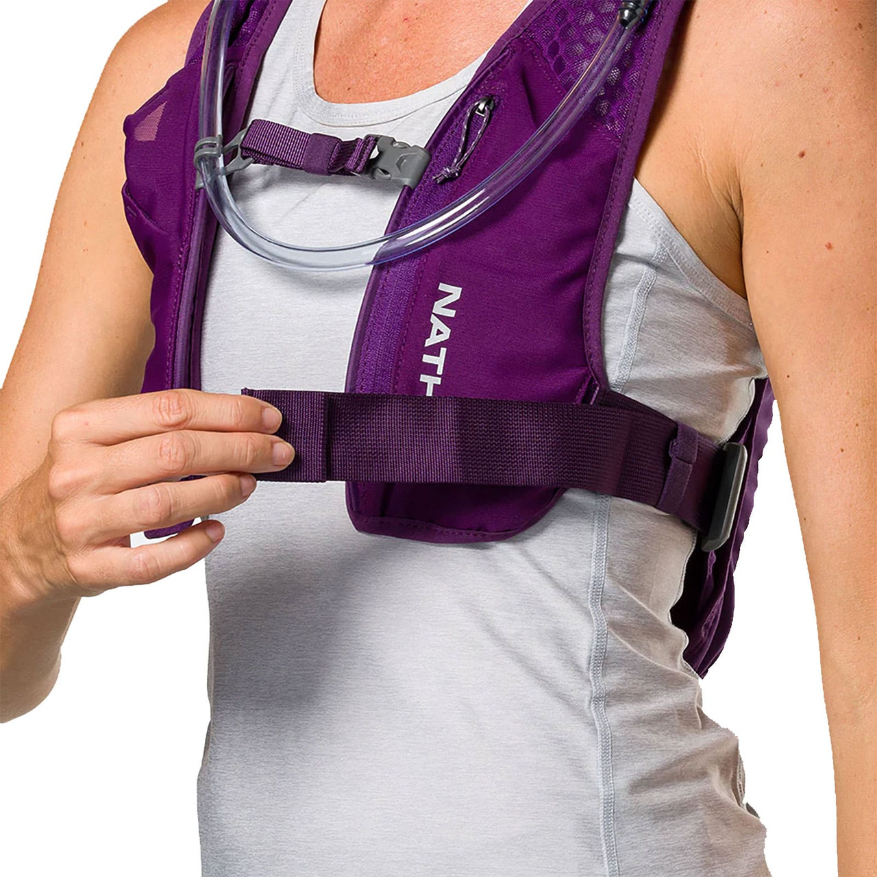 NATHAN SPORTS QuickStart 3.0 4L Imperial Purple/Reflective Silver