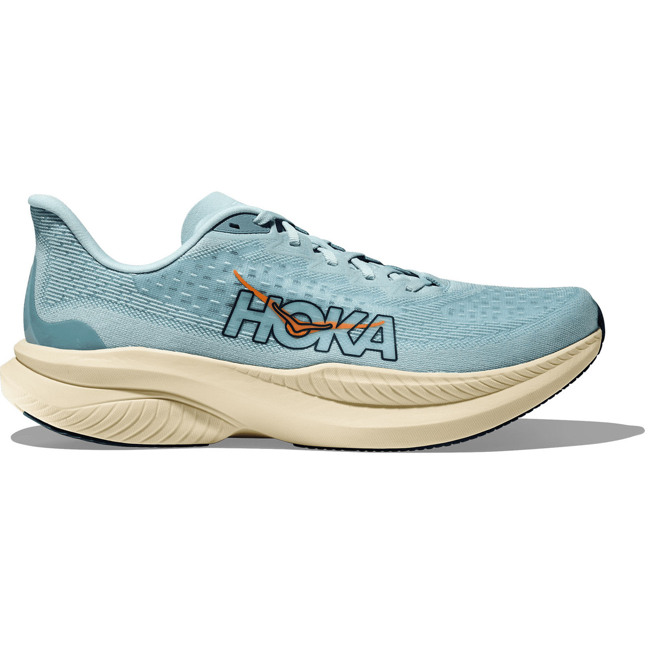 HOKA MACH6 マッハ6 27.5 HOKA Men's Mach 6 Clear Sea/Sea Water Running Shoes - Free Shipping