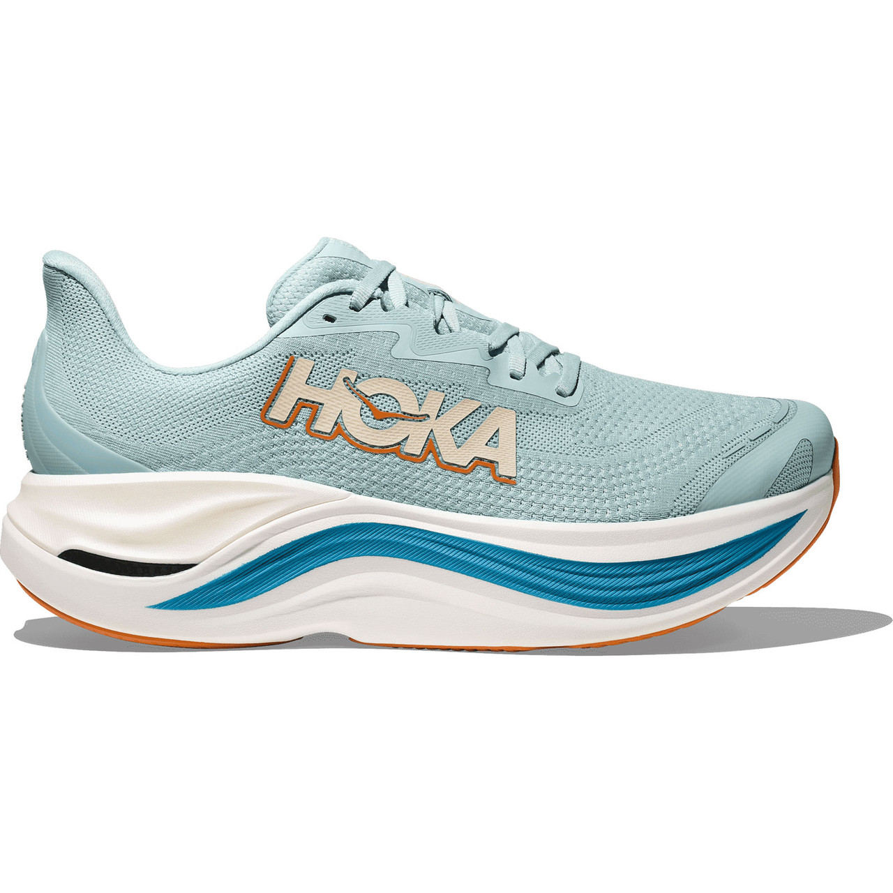 HOKA ランニングシューズ ライトブルー HOKA Men's Skyward X Clear Sea/Alpine Blue Running Shoes - Free
