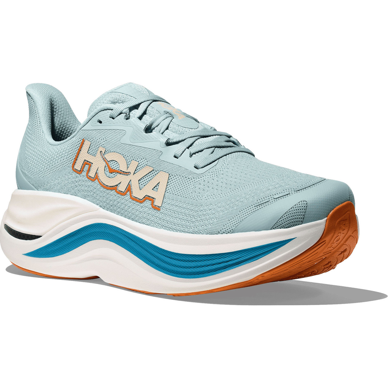 HOKA Men's Skyward X Clear Sea/Alpine Blue Running Shoes - Free