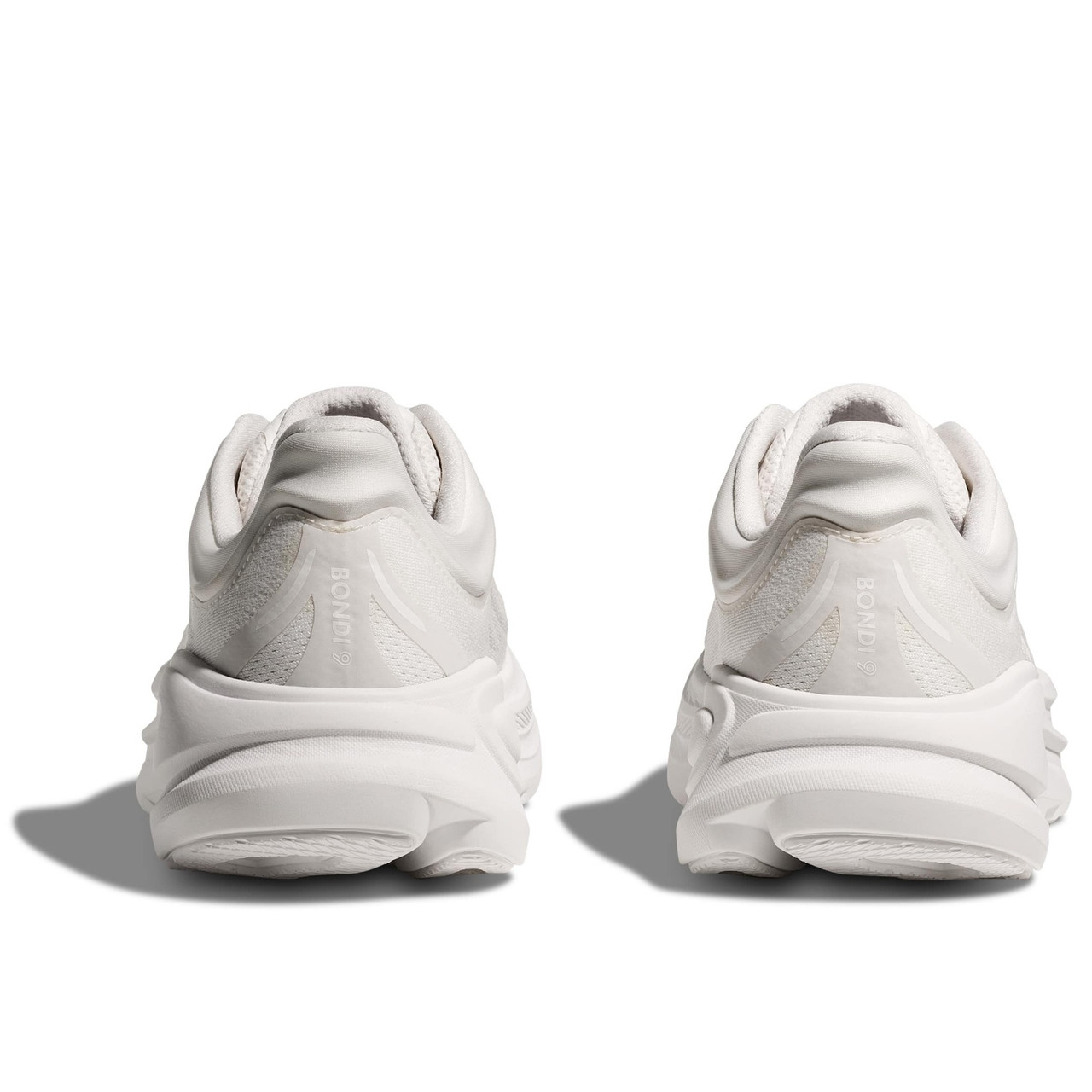 HOKA Women's Bondi 9 X-Wide White/White Running Shoes - Free Shipping