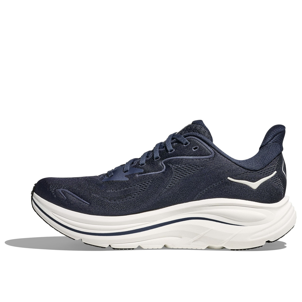 靴 HOKA ONEONE CLIFTON 10 X-Wide 29cm HOKA Men's Clifton 10 X-Wide Navy/White Running Shoes - Free Shipping