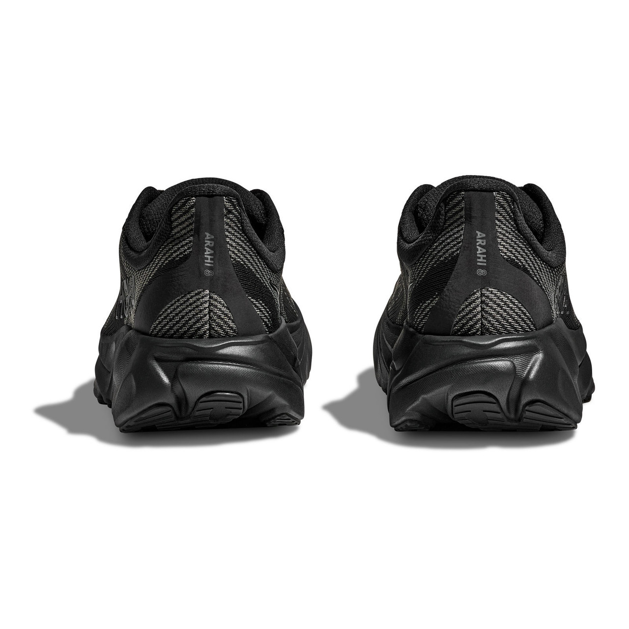 HOKA Women's Arahi 8 Wide Black/Black Running Shoes - Free Shipping