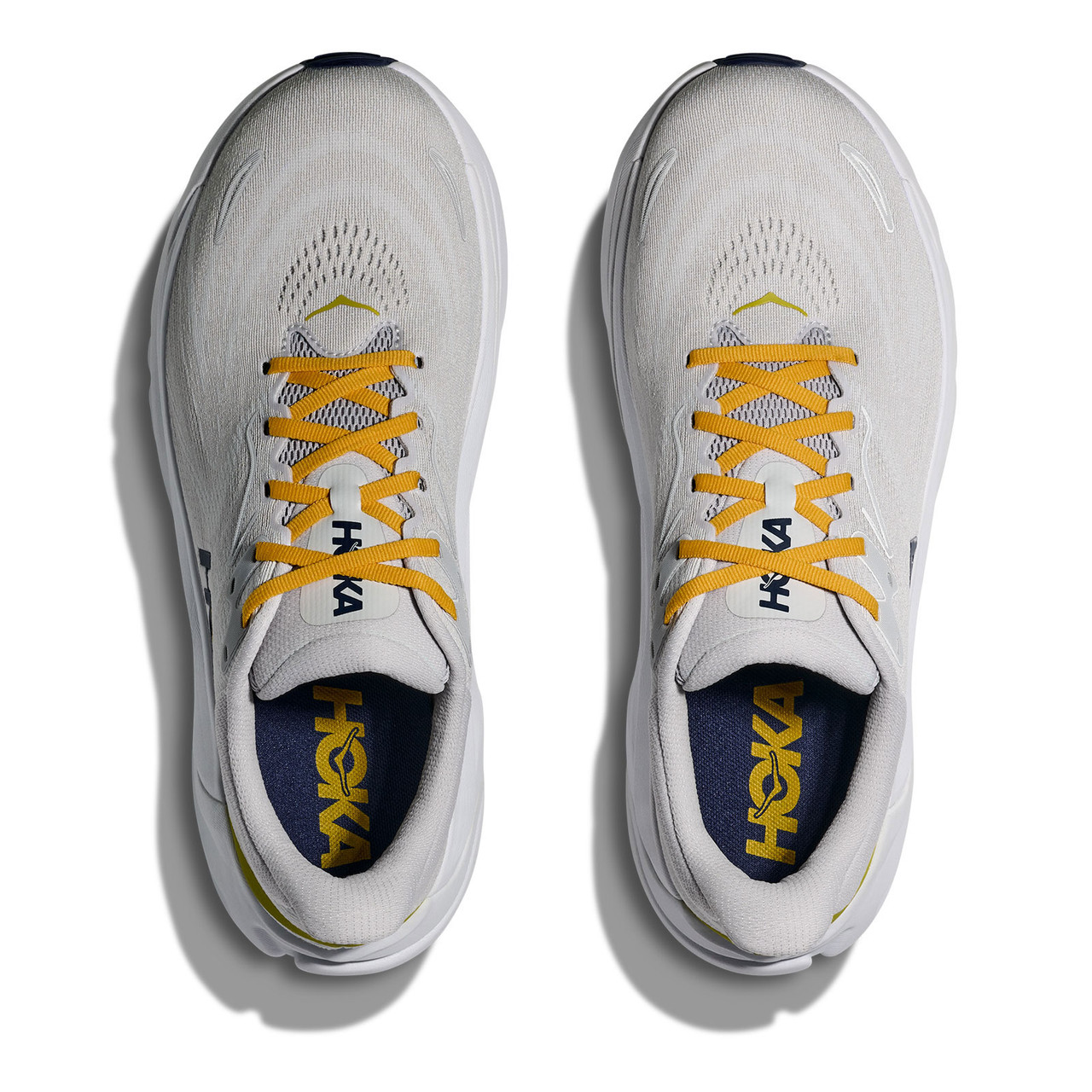 HOKA Men's Arahi 8 Wide Stardust/Cosmic Gray Running Shoes - Free
