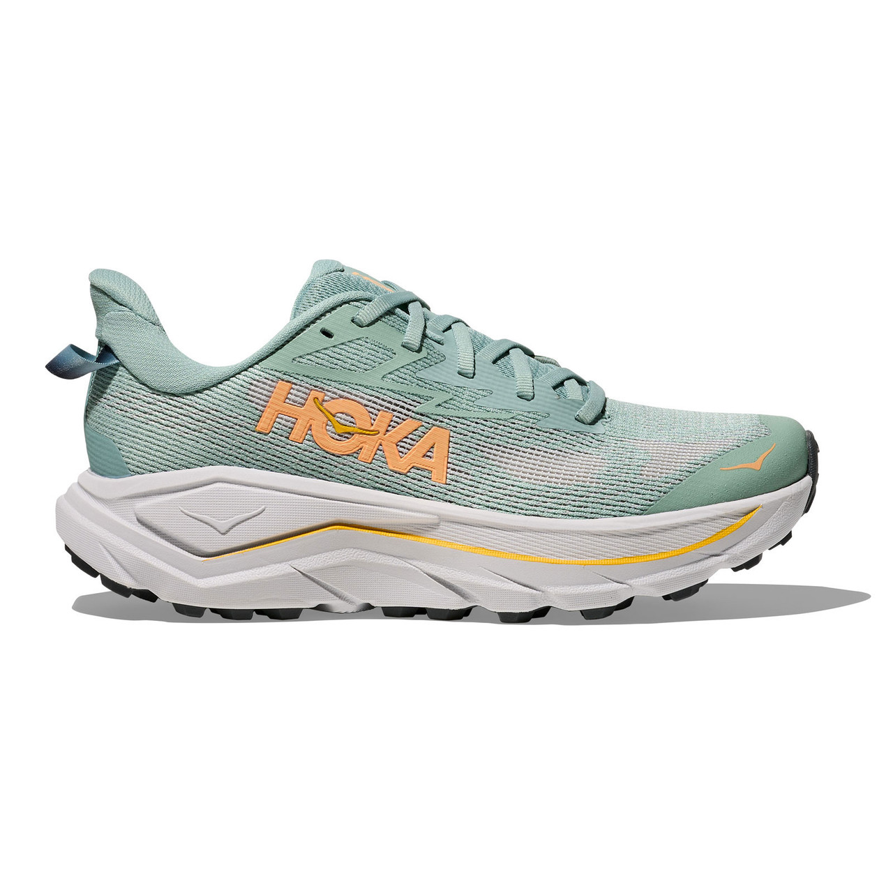 HOKA Women's Challenger 8 Wide Jade/Cosmic Gray Trail Running