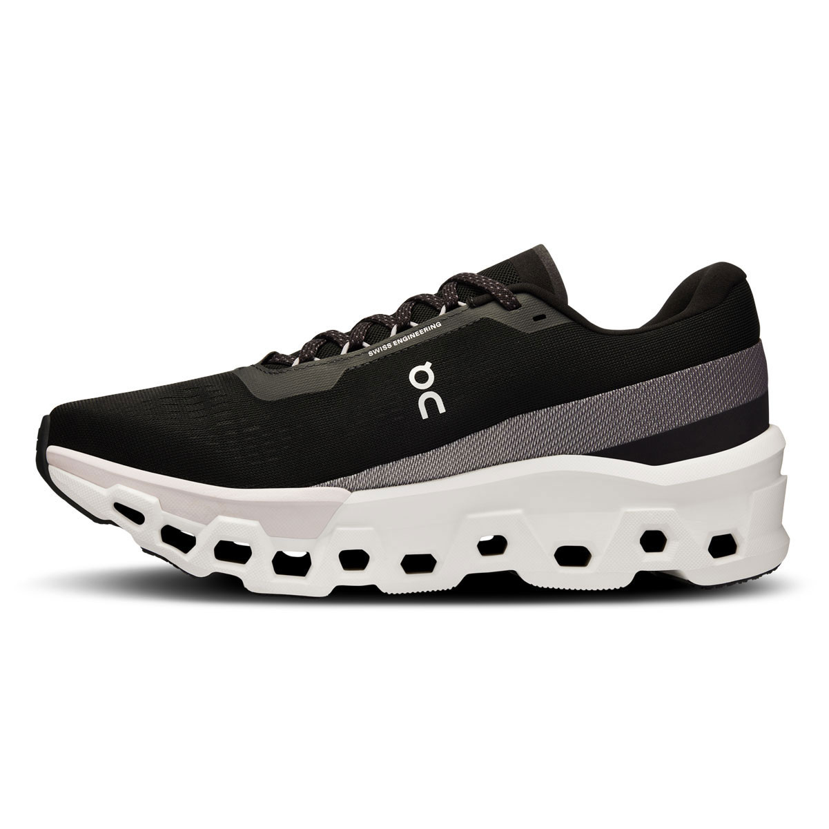 ON FOOTWEAR Women's Cloudmonster 2 Black/Frost Running Shoes