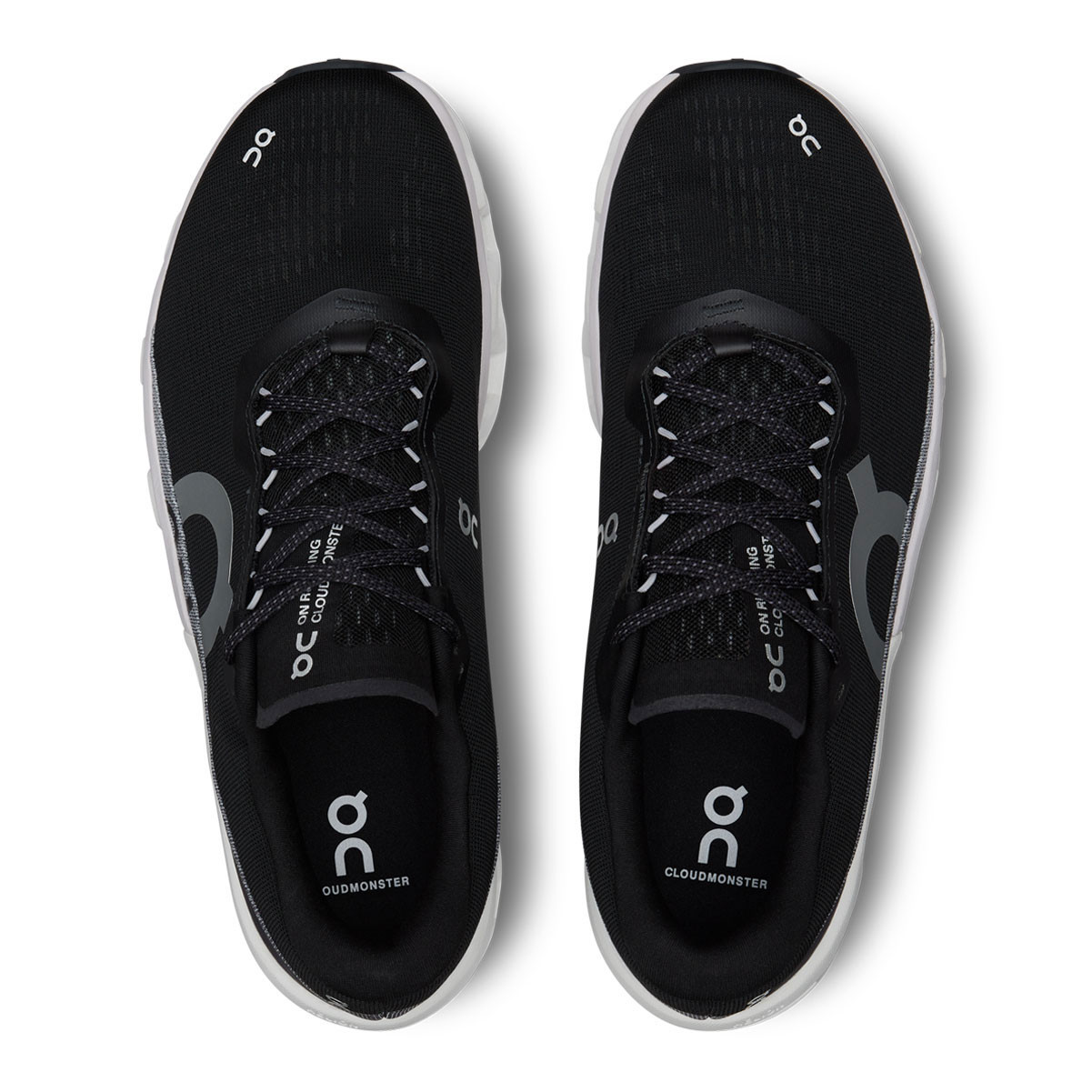 ON FOOTWEAR Women's Cloudmonster 2 Black/Frost Running Shoes