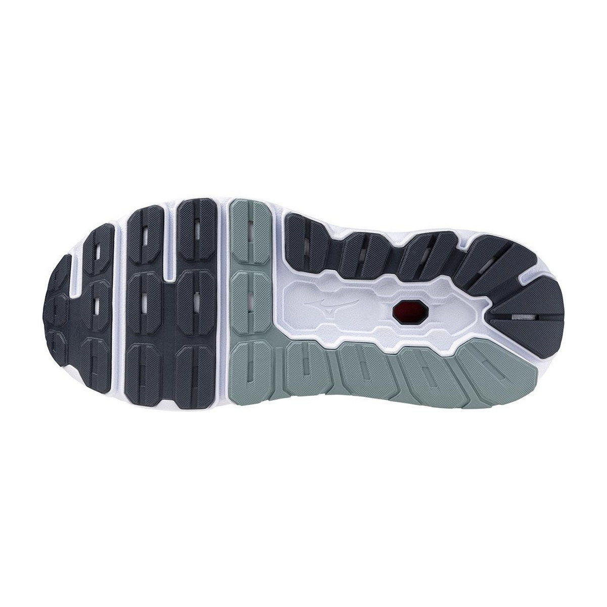 MIZUNO Men's Wave Horizon 7 Lead/Nickel Running Shoes - Free Shipping