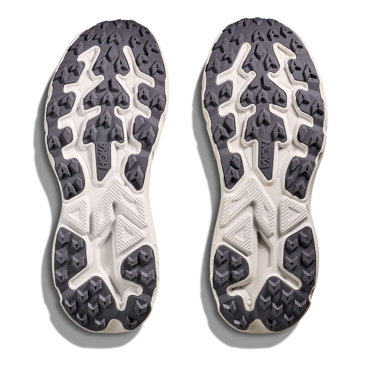 HOKA Men's Challenger 8 White/Neon Hoka Citrus Trail Running Shoes