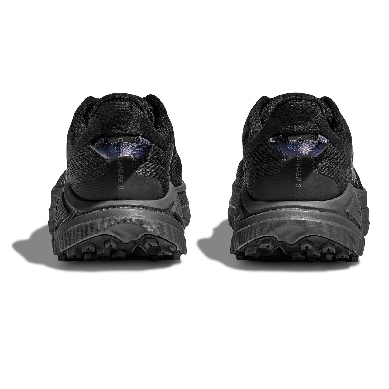 HOKA Men's Challenger 8 Wide Black/Outer Orbit Trail Running Shoes
