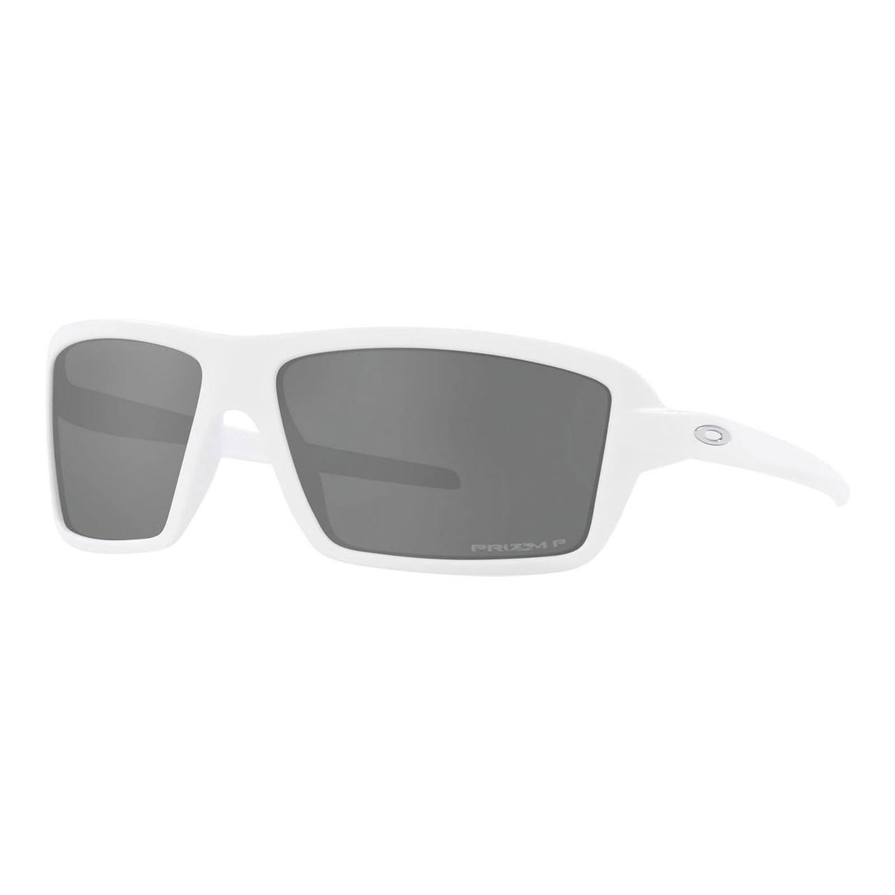 Matte White frame Oakleys Oakley Sutro Lite Sunglasses: Prizm Sapphire Lenses - Matte  main image 3