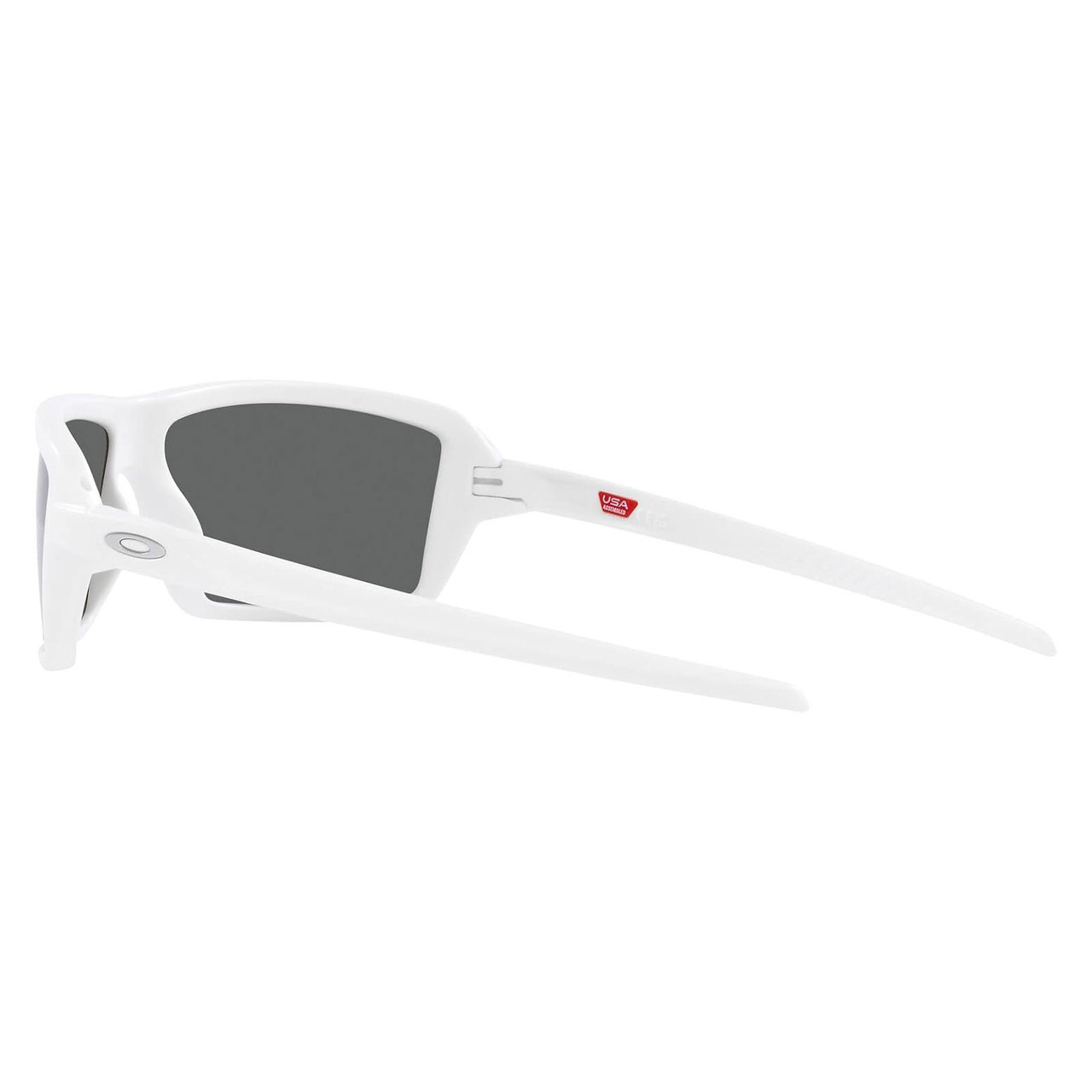 OAKLEY Cables Matte White Frame/ Prizm Black Polarized Lenses