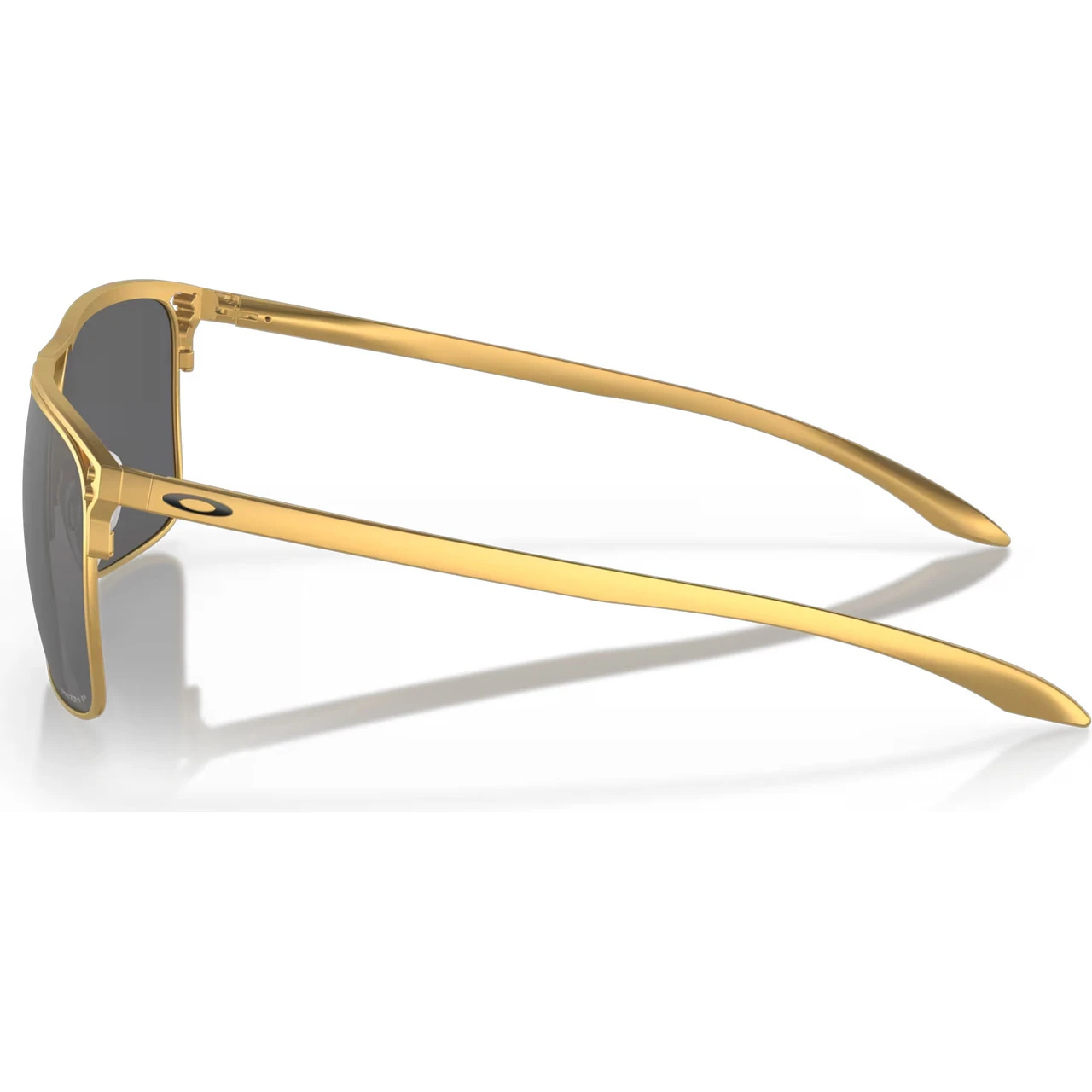 Gold color Oakley sunglasses. Split Time Prizm Rose Gold Polarized Lenses, Brown Tortoise  main image 3