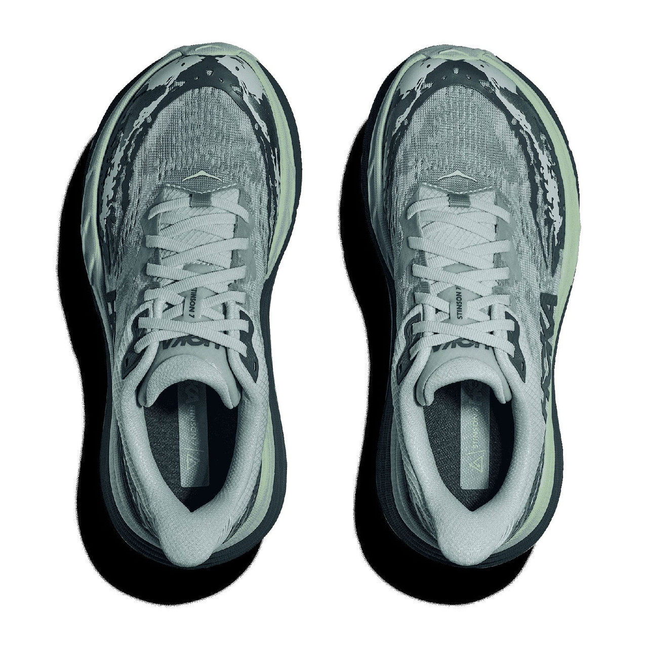 HOKA Women's Stinson 7 Droplet/Thunder Cloud Running Shoes - Free