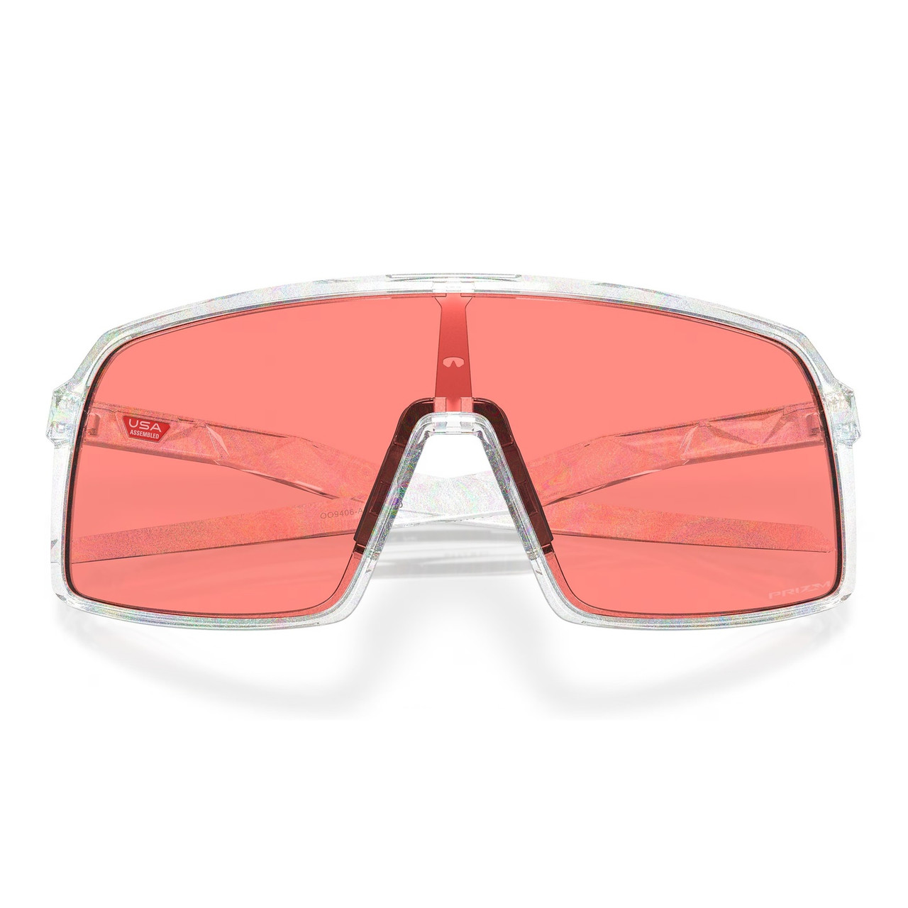 OAKLEY Sutro Moon Dust Frame/Prizm Peach Lenses Sunglasses (OO9406