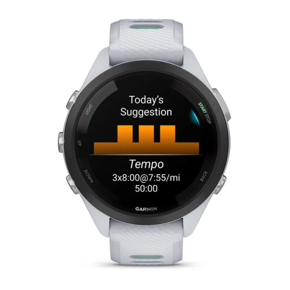 GARMIN Forerunner 265S Whitestone/Neo Tropic Running Smartwatch