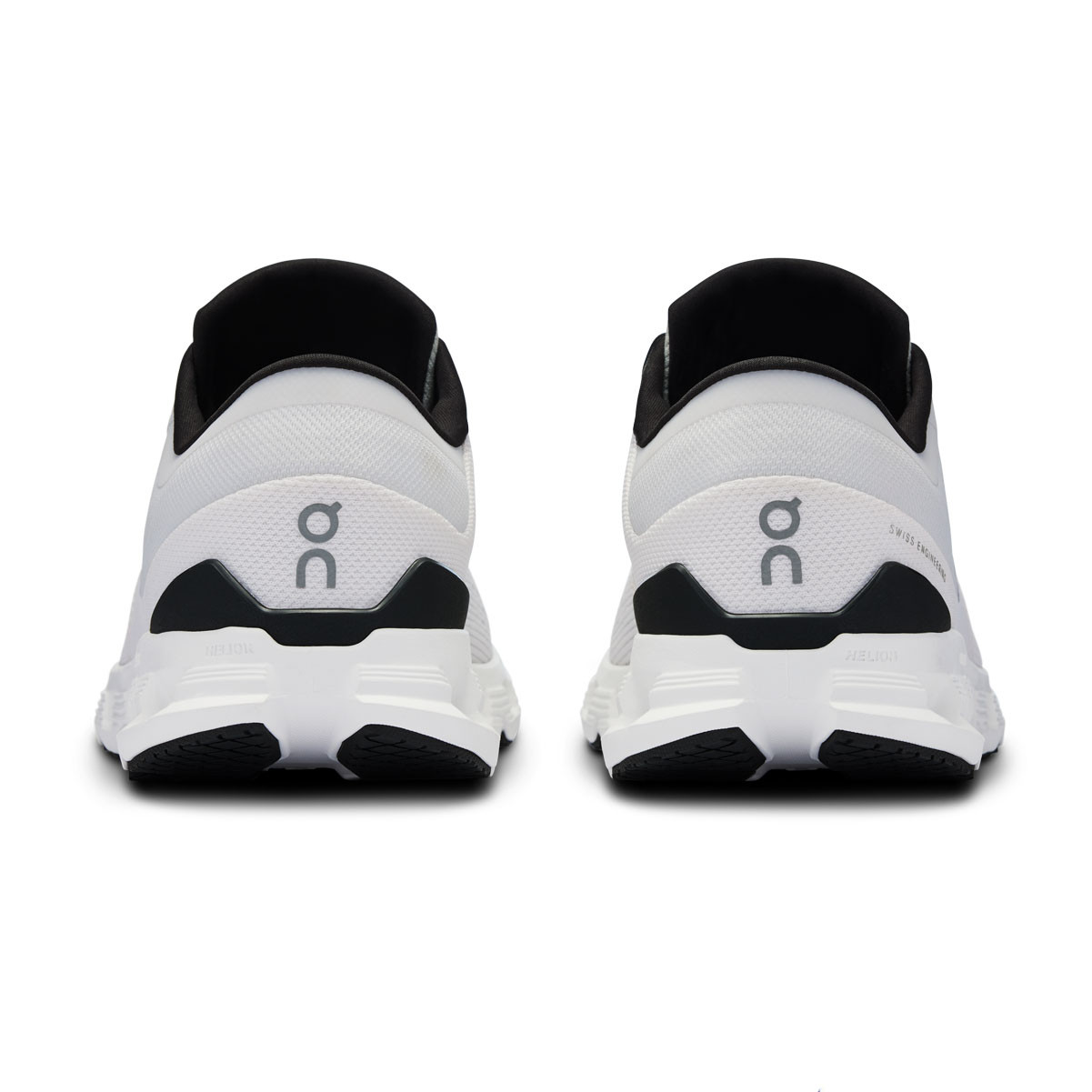 ON FOOTWEAR Women's Cloud X 4 Ivory/Black Training Shoes - Free