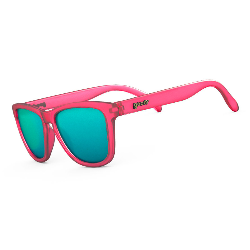 GOODR Flamingos on a Booze Cruise Pink with Teal Lens Sunglasses