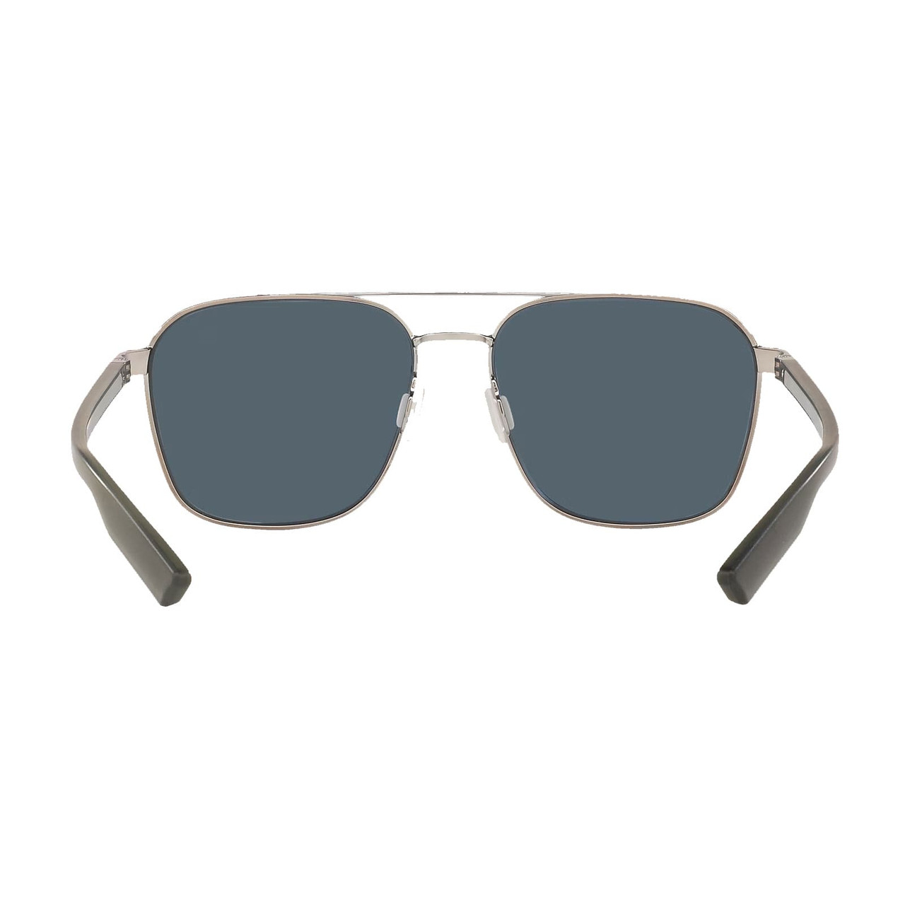 COSTA DEL MAR Men's Wader Brushed Gunmetal/Gray Silver Mirror