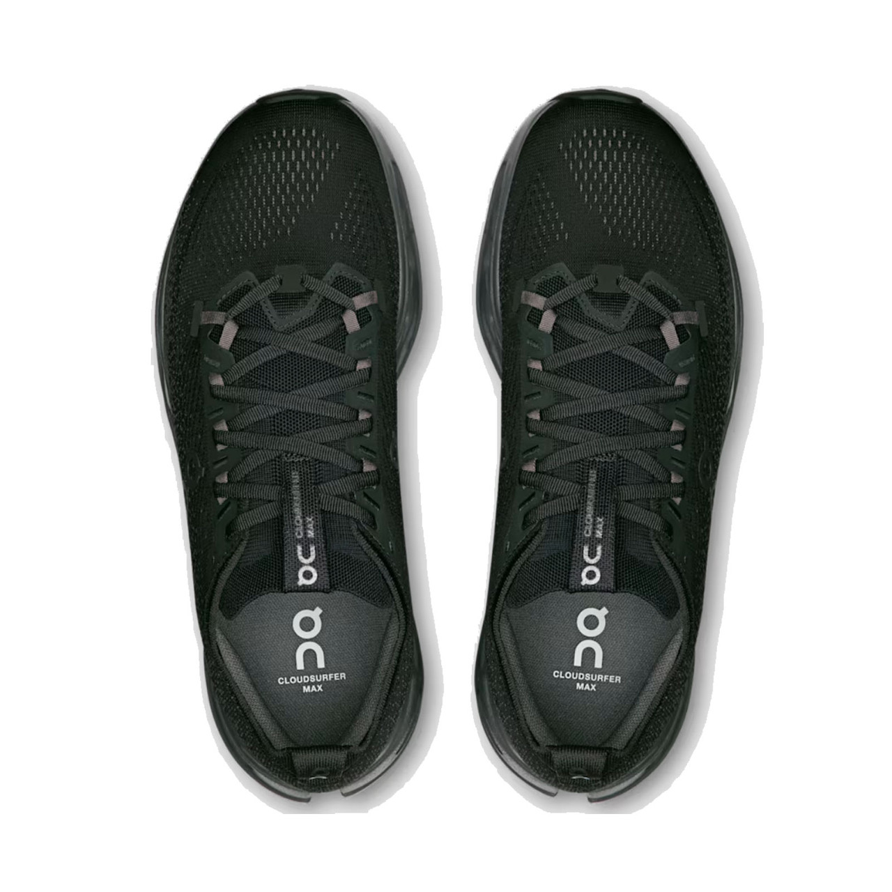 ON FOOTWEAR Men's Cloudsurfer Max Black/Eclipse Running Shoes