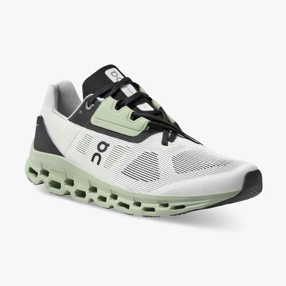 On Running Cloudstratus ホワイト/ブラック　26.5 ON FOOTWEAR Men's Cloudstratus White/Black Running Shoes - Free