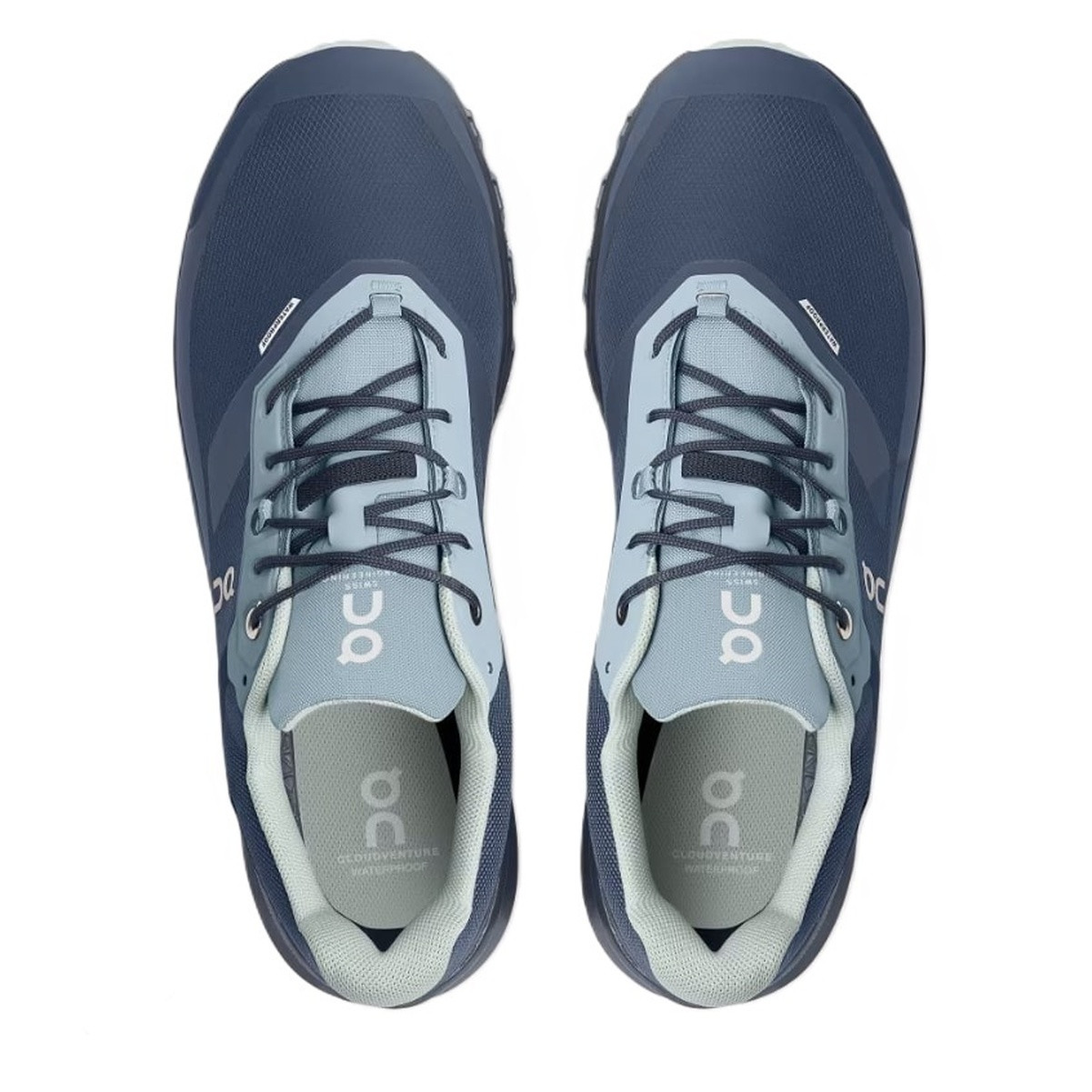 ON FOOTWEAR Men's Cloudventure Waterproof Denim/Midnight Trail
