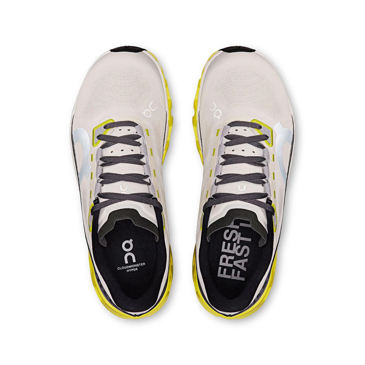 ON FOOTWEAR Women's Cloudmonster Hyper Lime Running Shoes - Free