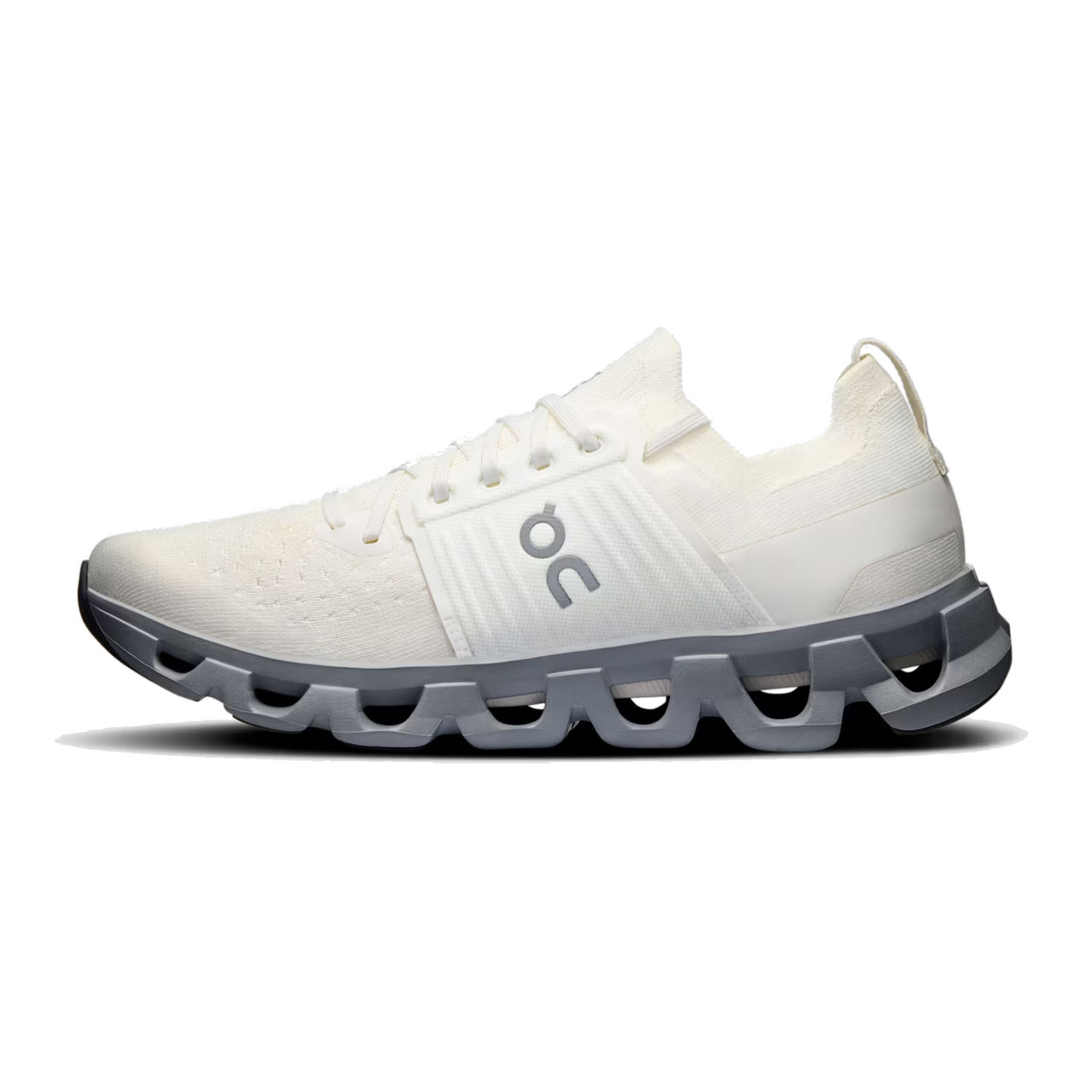 ON FOOTWEAR Mens Cloudswift 4 Ivory/Alloy Running Shoes  display picture 3