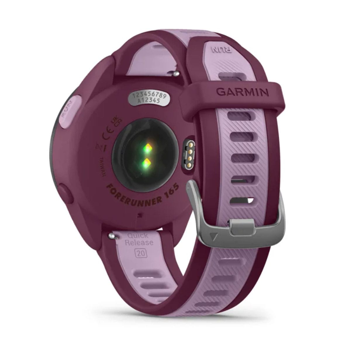 GARMIN Forerunner 165 Music Berry/Lilac Smartwatch 010-02863-33