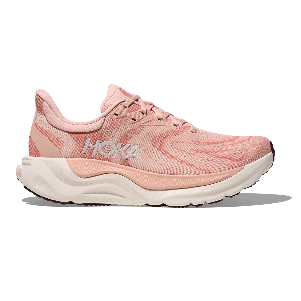 HOKA Women's Arahi 8 Blush/Rose Latte Running Shoes - Free Shipping