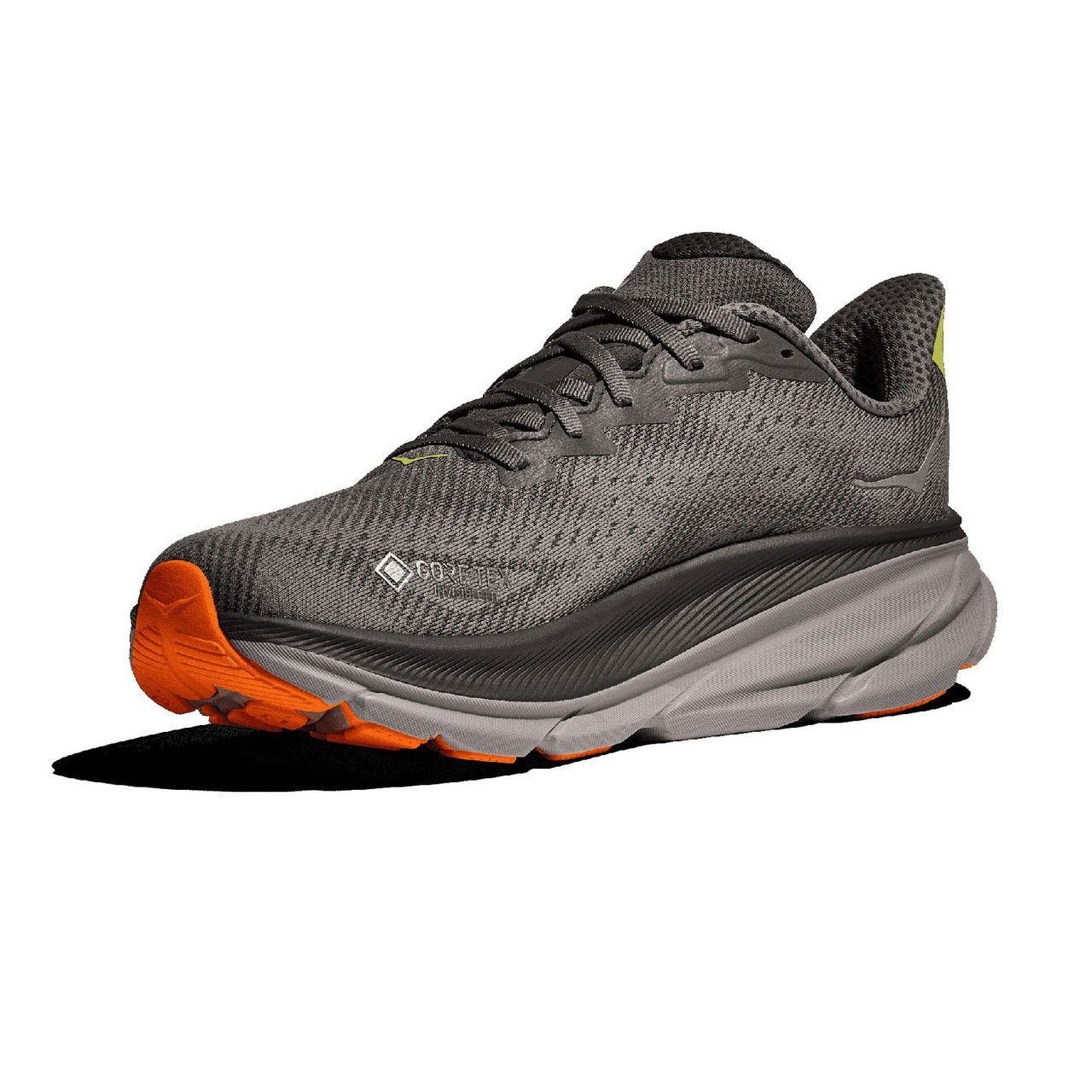 HOKA Clifton 9 Running Shoes Black Gray Men’s Size 11D EUC HOKA Men main image 4