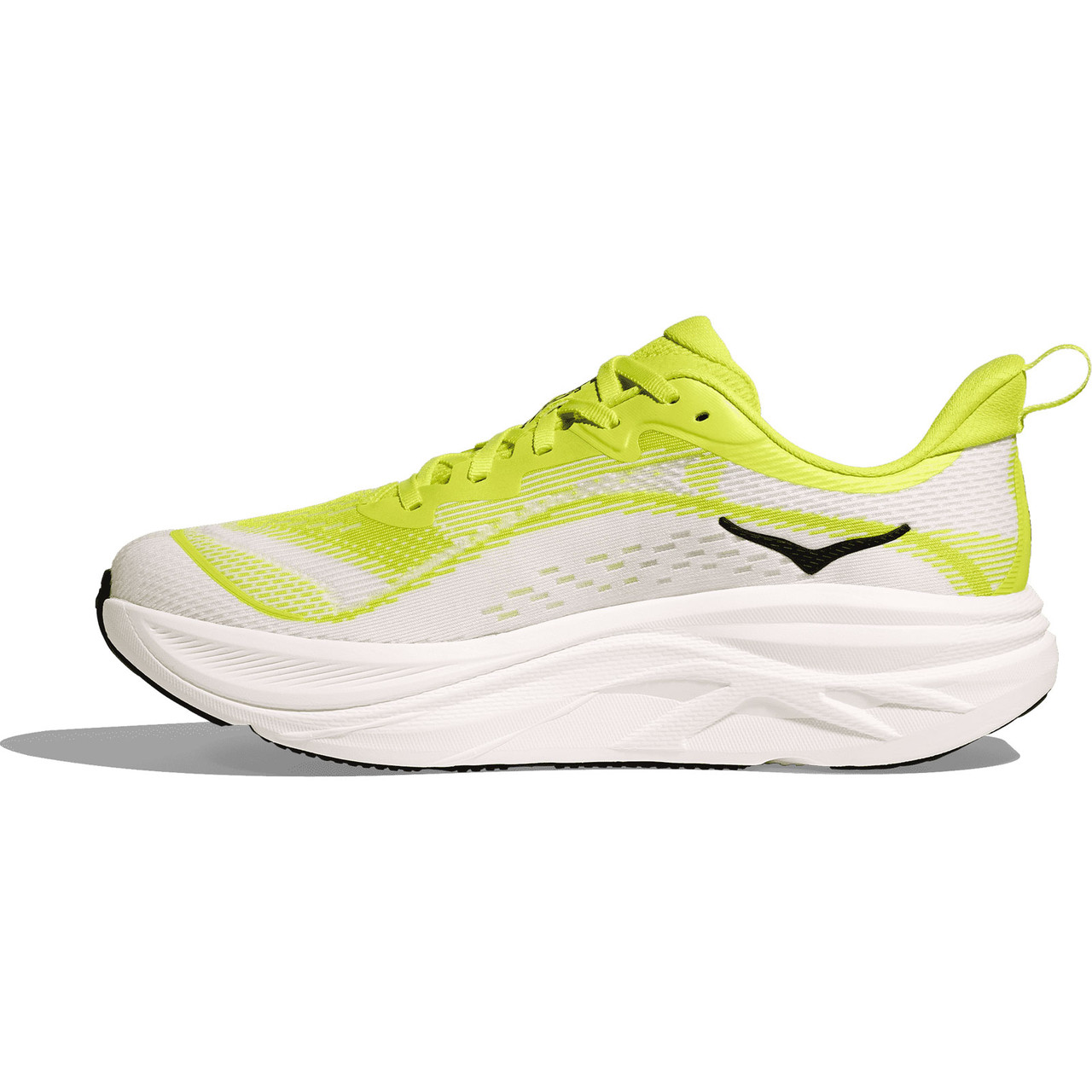 HOKA Men's Skyflow Neon Hoka Citrus/Neon White Shoes - Free Shipping