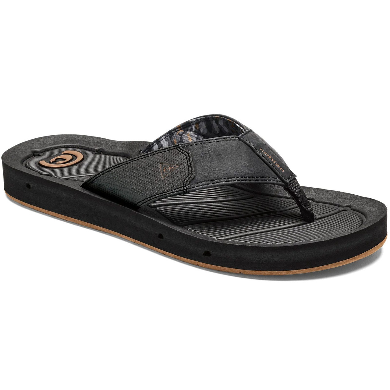 Cobian Draino charcoal/brown flip flops thongs NWT Amazon.com | Cobian Men main image 4