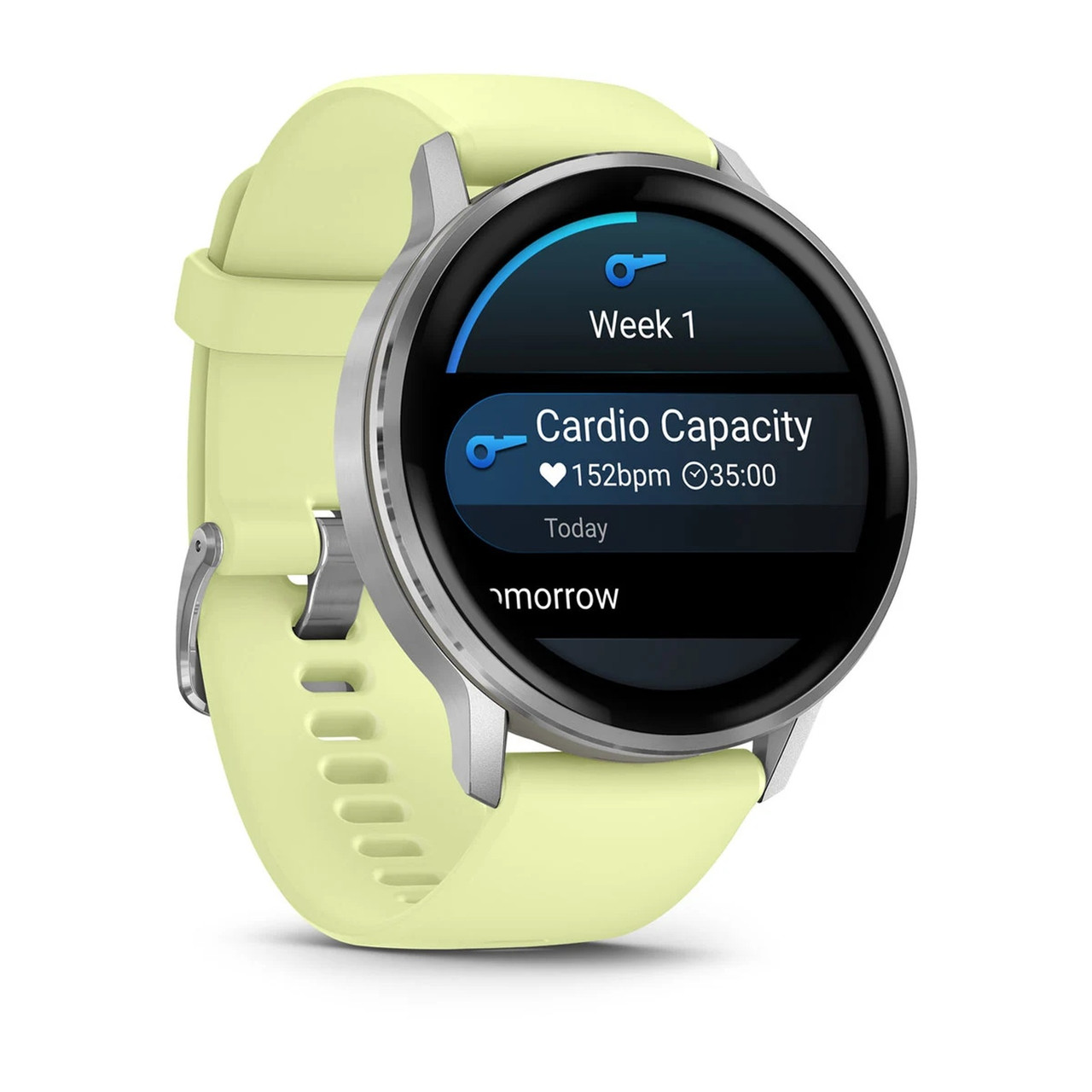 GARMIN Venu 4 45mm Gray/Silver/Citron GPS Smartwatch (010-03014-02